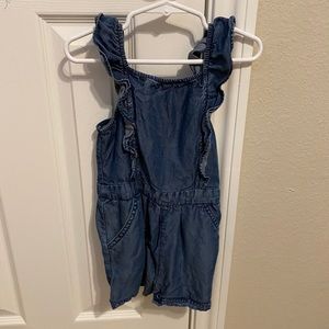 Denim Romper